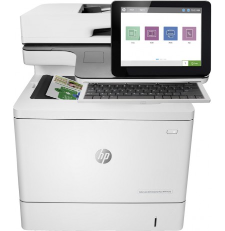 HP Color LaserJet Enterprise Flow MFP M578c, Print, Copy, Scan, Fax, Duplex, Automatic Feeder