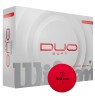 WILSON DUO SOFT 12-BALL golfo kamuoliukai Red