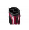 WILSON QS golfo krepšys Red/White/Black