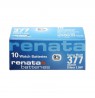 Baterija laikrodžiui RENATA 377 SR626SW, Šveicarija