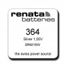 Baterija laikrodžiui RENATA 364 SR621SW, Šveicarija