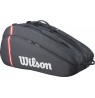WILSON TOUR 12PK RACKET teniso krepšys 2025 BLACK