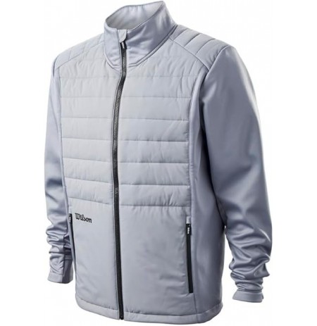 WILSON TOUR PADDED vyriška striukė Grey L