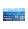 Baterija laikrodžiui RENATA  337 SR416SW, Šveicarija