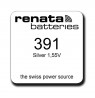 Baterija laikrodžiui RENATA  391 SR1120W, Šveicarija