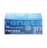 Baterija laikrodžiui RENATA  317 SR516SW, Šveicarija