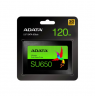 ADATA | Ultimate SU650 | 120 GB | Solid-state drive interface SATA | Read speed 520 MB/s | Write speed 320 MB/s