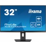 IIYAMA XUB3293UHSN-B5 32inch ETE IPS 3840x2160 UHD 1000:1 350cd/m2 4ms HDMI DP USB-C Dock LAN 65W PD Speakers 15cm Height Adj. (