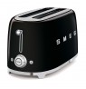Smeg 50's Style Toaster TSF02BLEU Black