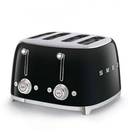 Smeg 50's Style Toaster TSF03BLEU Black