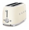 Smeg 50's Style Toaster TSF02CREU Cream