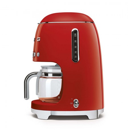 Smeg 50's Style Drip Filter Coffee Machine DCF02RDEU Red