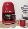 Smeg 50's Style Drip Filter Coffee Machine DCF02RDEU Red