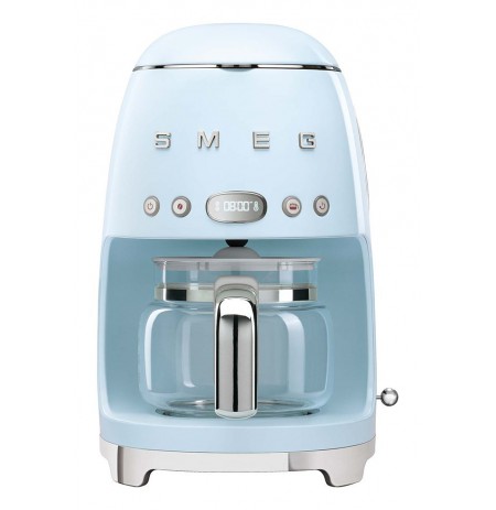 Smeg 50's Style Drip Filter Coffee Machine DCF02PBEU Pastel Blue