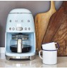 Smeg 50's Style Drip Filter Coffee Machine DCF02PBEU Pastel Blue