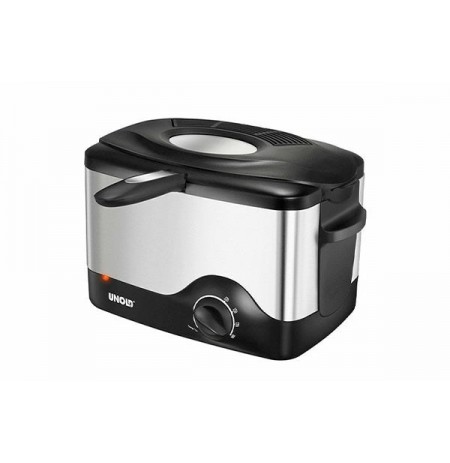Unold 58615 fryer Single Stand-alone 1200 W Deep fryer Black, Stainless steel