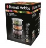 Russell Hobbs 26530-56 steam cooker 3 basket(s) Freestanding 400 W Black, Translucent