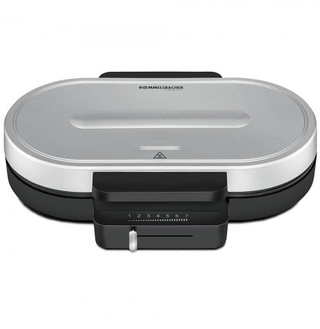 Rommelsbacher WA 1250 waffle iron 2 waffle(s) 1250 W Silver