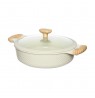 Shallow pot D28cm 4.1L/beige 93806 RESTO
