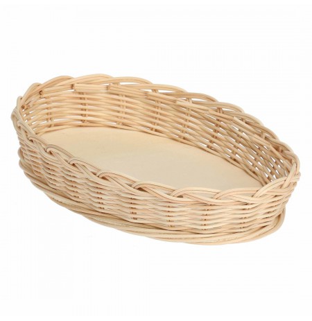 Midollino Oval Baking Dish Wicker Basket - Brown, 30 cm