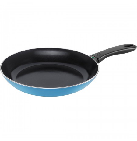 Frying pan plate 28 cm blue