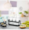 Rommelsbacher ER 600 egg cooker 6 egg(s) 400 W Stainless steel, Transparent