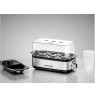 Rommelsbacher ER 600 egg cooker 6 egg(s) 400 W Stainless steel, Transparent