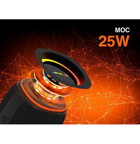 Tracer XtremeBeat Ultra TWS Portable Bluetooth Speaker Black 25 W