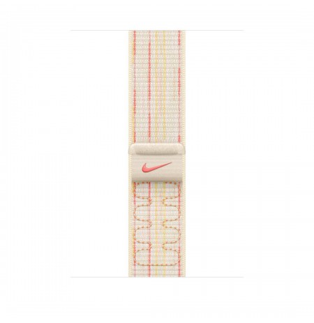 Apple 46mm Starlight/Pink Nike Sport Loop