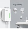TP-Link AV600 600 Mbit/s Ethernet LAN Wi-Fi White 1 pc(s)