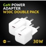 Intenso 7803032 mobile device charger Power bank, Tablet, Telephone, Universal White AC Fast charging Indoor