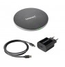 Intenso BA2 Smartphone Black, Silver USB Wireless charging Fast charging Indoor