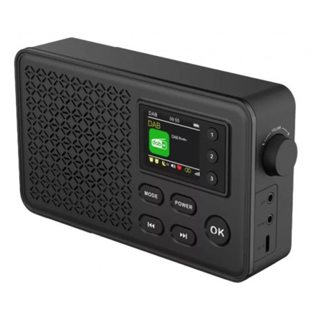 Denver DAB-57 radio Portable Black