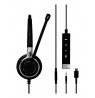 EPOS Sennheiser Headset Impact SC 635 USB-C 3,5mm USBC 3,5mm mono black silver (1000669)