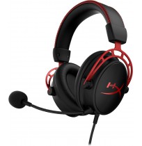 HyperX Cloud Alpha - Gaming Headset (Black-Red) Wired Head-band Black, Red