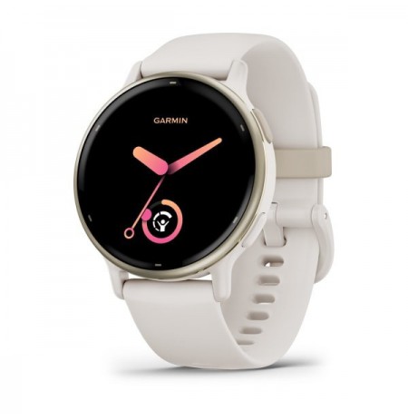 Garmin Vivoactive 5 3.05 cm (1.2") AMOLED Digital 390 x 390 pixels Touchscreen White Wi-Fi GPS (satellite)