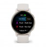 Garmin Vivoactive 5 3.05 cm (1.2") AMOLED Digital 390 x 390 pixels Touchscreen White Wi-Fi GPS (satellite)
