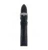 Leather strap black Zeppelin, 20 mm