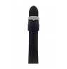 Silicone strap for Zeppelin watch, black, 22 mm