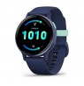 Garmin Vivoactive 5 3.05 cm (1.2") AMOLED Digital 390 x 390 pixels Touchscreen Blue Wi-Fi GPS (satellite)
