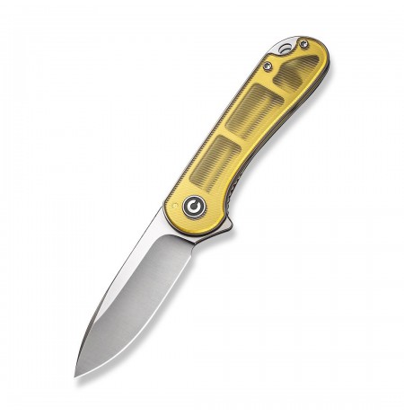 Knife CIVIVI Elementum D2 Ultem Amber C907A-4