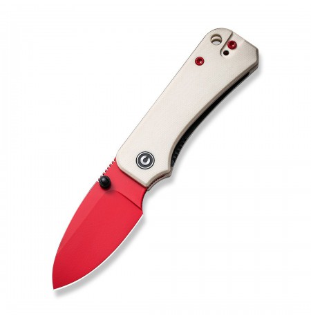 Knife CIVIVI Baby Banter Ivory G10 Red C19068S-7