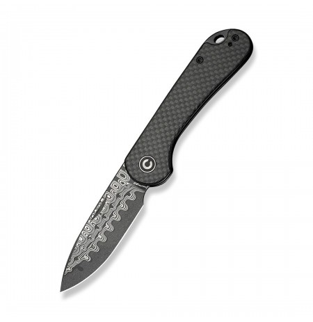 Knife CIVIVI Elementum Slip Joint Damascus CF