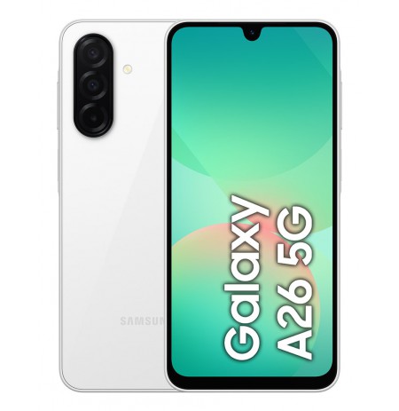 Samsung Galaxy A26 17 cm (6.7") Hybrid Dual SIM Android 15 5G USB Type-C 8 GB 256 GB 5000 mAh White