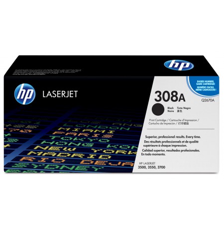 HP 308A Black Original LaserJet toner cartridge 1 pc(s)