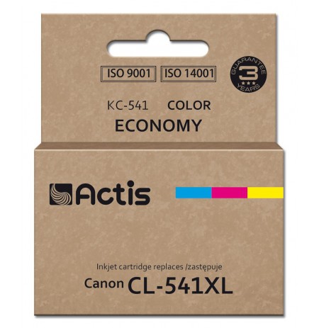 Actis KC-541 ink for Canon printer (replacement CL-541XL) Supreme, 18 ml, blue, yellow, red