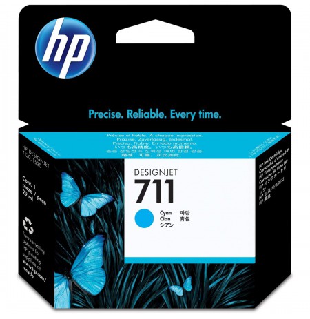 HP 711      Cyan                Tintenpatrone