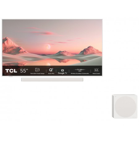 TCL 55A300 Pro 55" 4K Ultra HD Smart TV Wi-Fi White 450 cd/m²