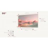 TCL 55A300 Pro 55" 4K Ultra HD Smart TV Wi-Fi White 450 cd/m²