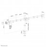 Neomounts FPMA-D550D3BLACK Monitor arm 10-27"